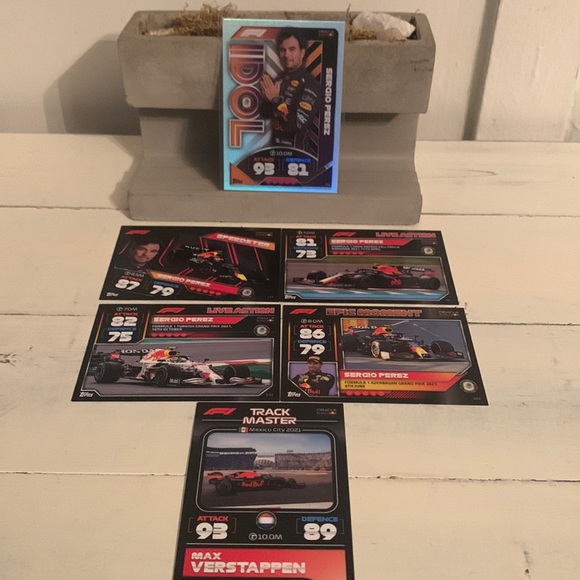 Sergio Perez Formula 1 Turbo Attax 2022 Mega Lot of 6 - Picture 2 of 6
